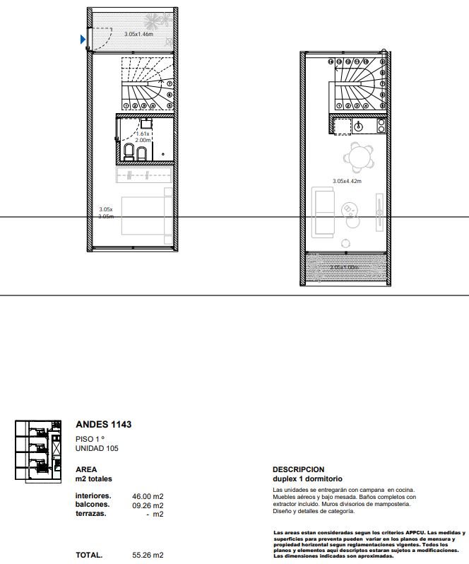 UND 105 - PISO 1